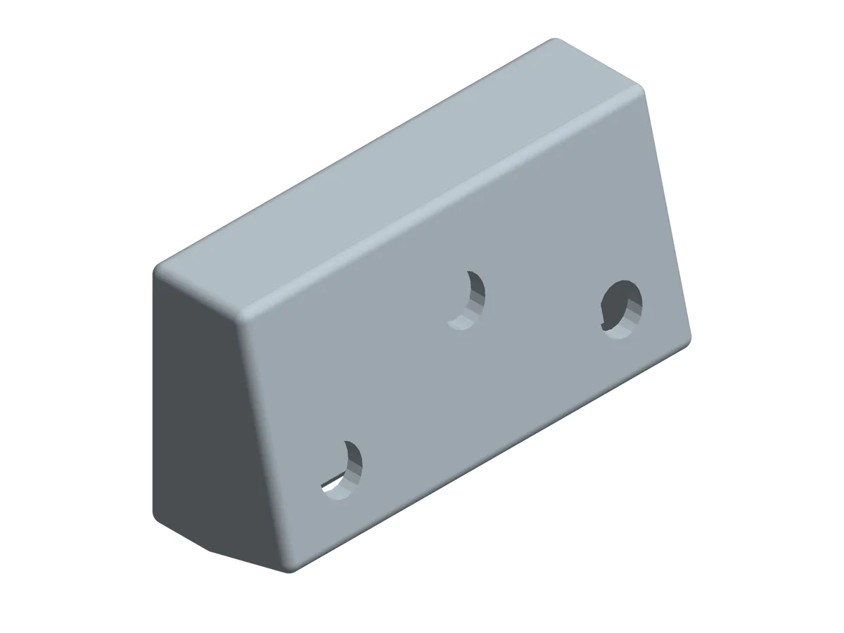 Wandhalter für GKF 12V-8, Ansicht 1